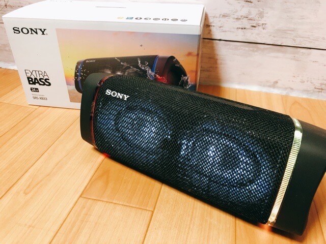 Sony Srs Xb33 の音質やサイズ感をレビュー Xb43を選ばなかった理由も解説 ダンボールハイ